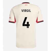 Liverpool Virgil van Dijk #4 Vonkajší futbalový dres 2025-26 Krátky Rukáv